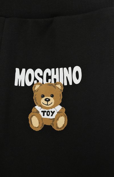 Хлопковые джоггеры MOSCHINO, арт. HUP060/LCA32/4-8, фото 3