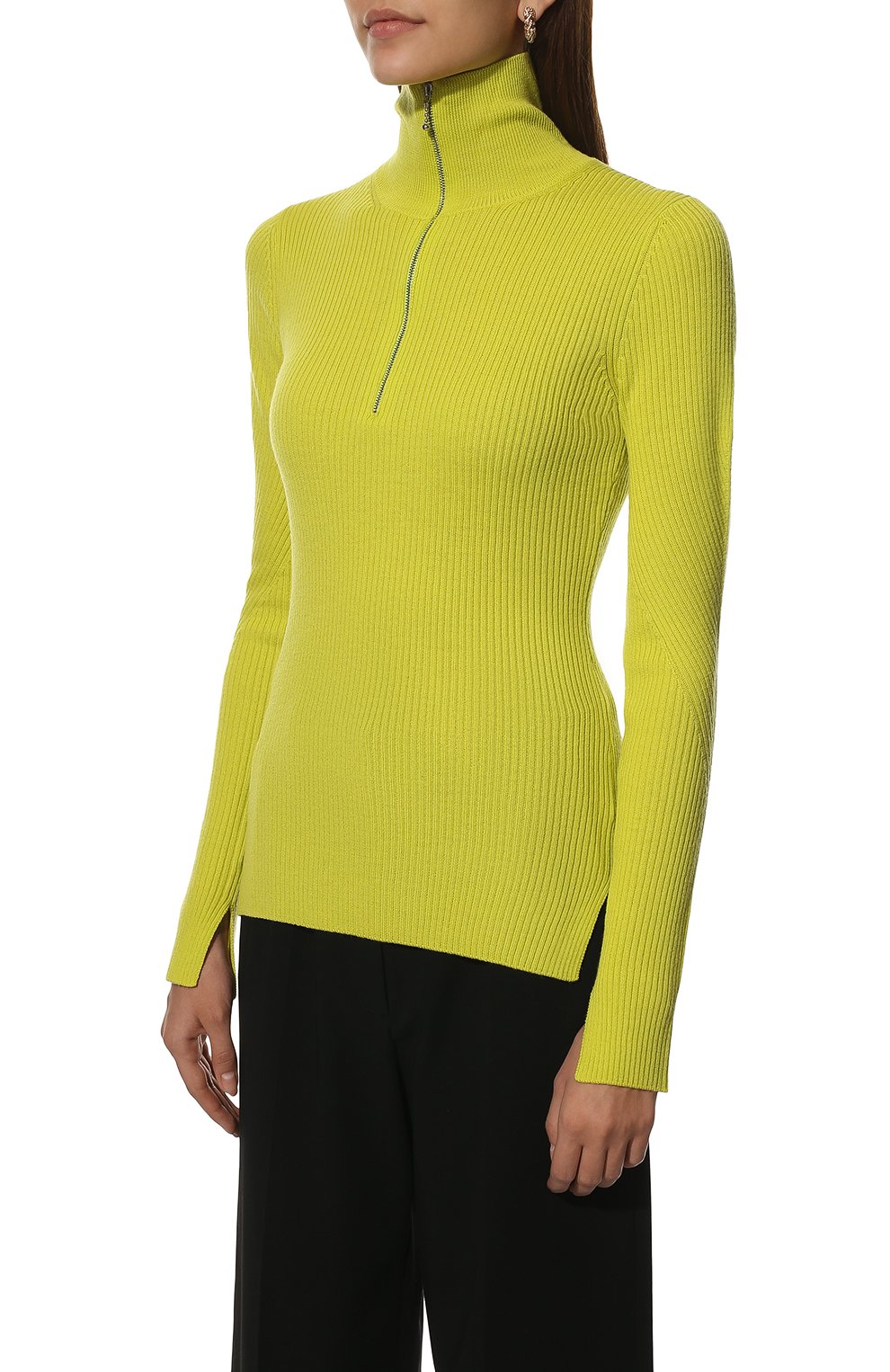 Шерстяная водолазка GANNI, арт. K1707, фото 3