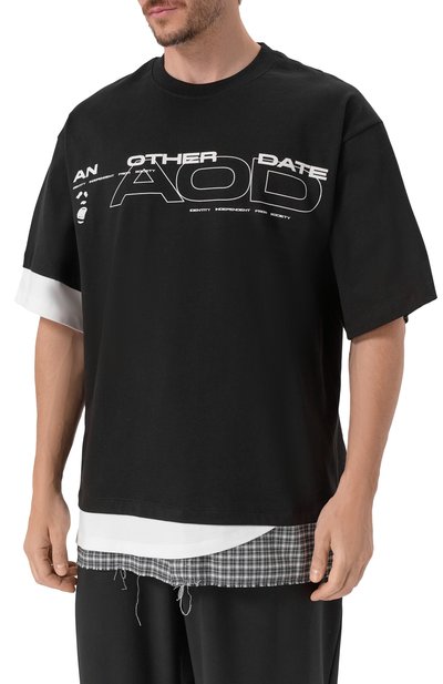 Хлопковая футболка AN OTHER DATE, арт. F50DMATH067, фото 3