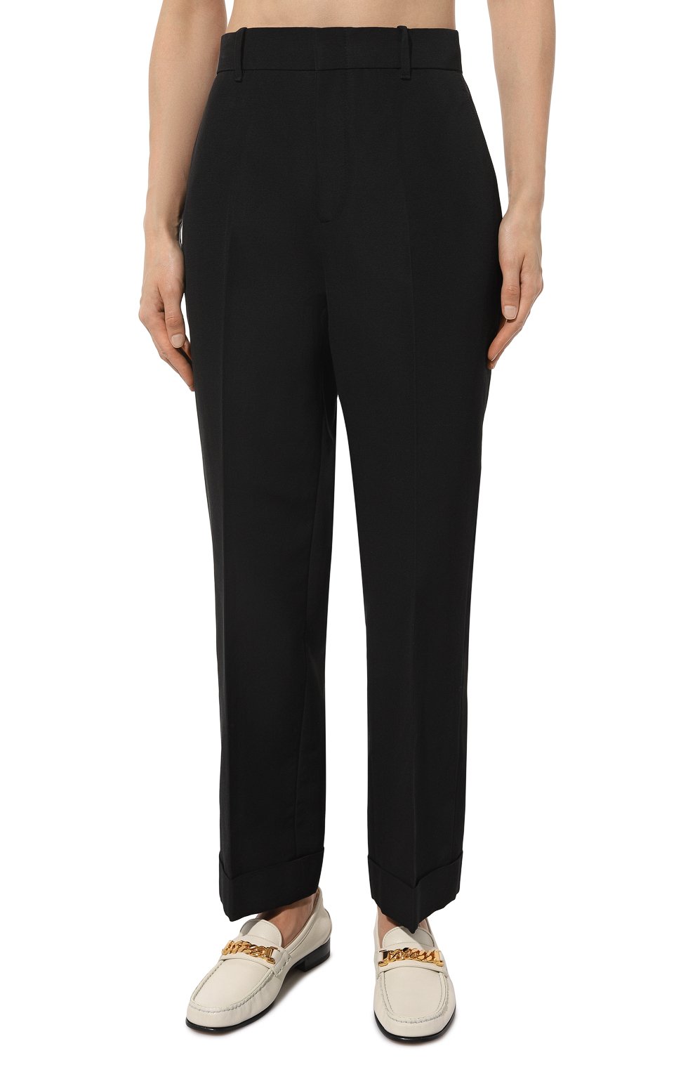 Брюки из хлопка и вискозы GUCCI, арт. 631424 ZADUU, фото 3