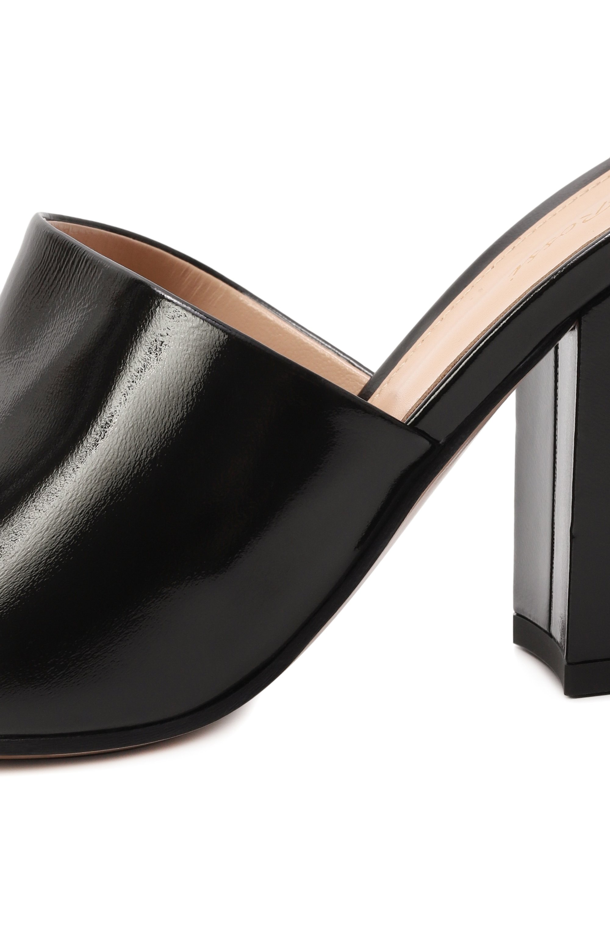 Кожаные мюли GIANVITO ROSSI, арт. G10048.85RIC.NUINER0, фото 7