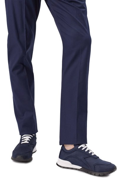 Текстильные кроссовки KITON, арт. USSA325N0106302, фото 3