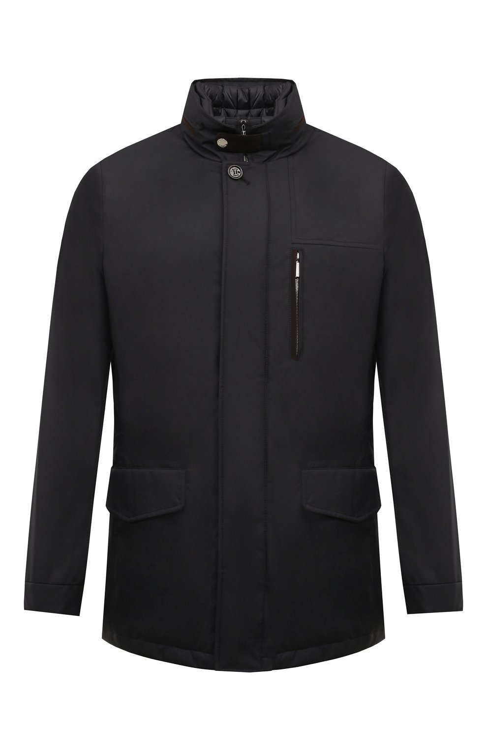 Пуховая куртка ford-gf MOORER темно-синего цвета по цене 206000 руб., арт. R0F-GF, фото 1 Пуховая куртка ford-gf MOORER, арт. R0F-GF, фото 1