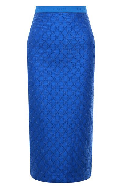 Женская шелковая юбка GUCCI, арт. 681156 ZAIDC