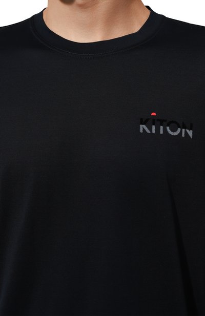 Хлопковая футболка KITON, арт. UMK0487, фото 5