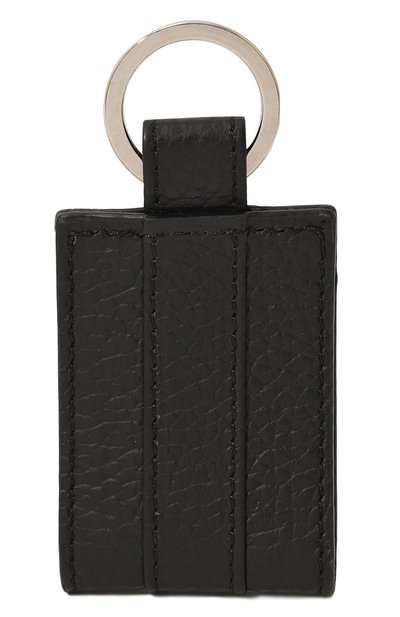 Кожаный брелок для ключей KITON черного цвета по цене 17300 руб., арт. UPEN014XB603003005, фото 2 Кожаный брелок для ключей KITON, арт. UPEN014XB603003005, фото 2