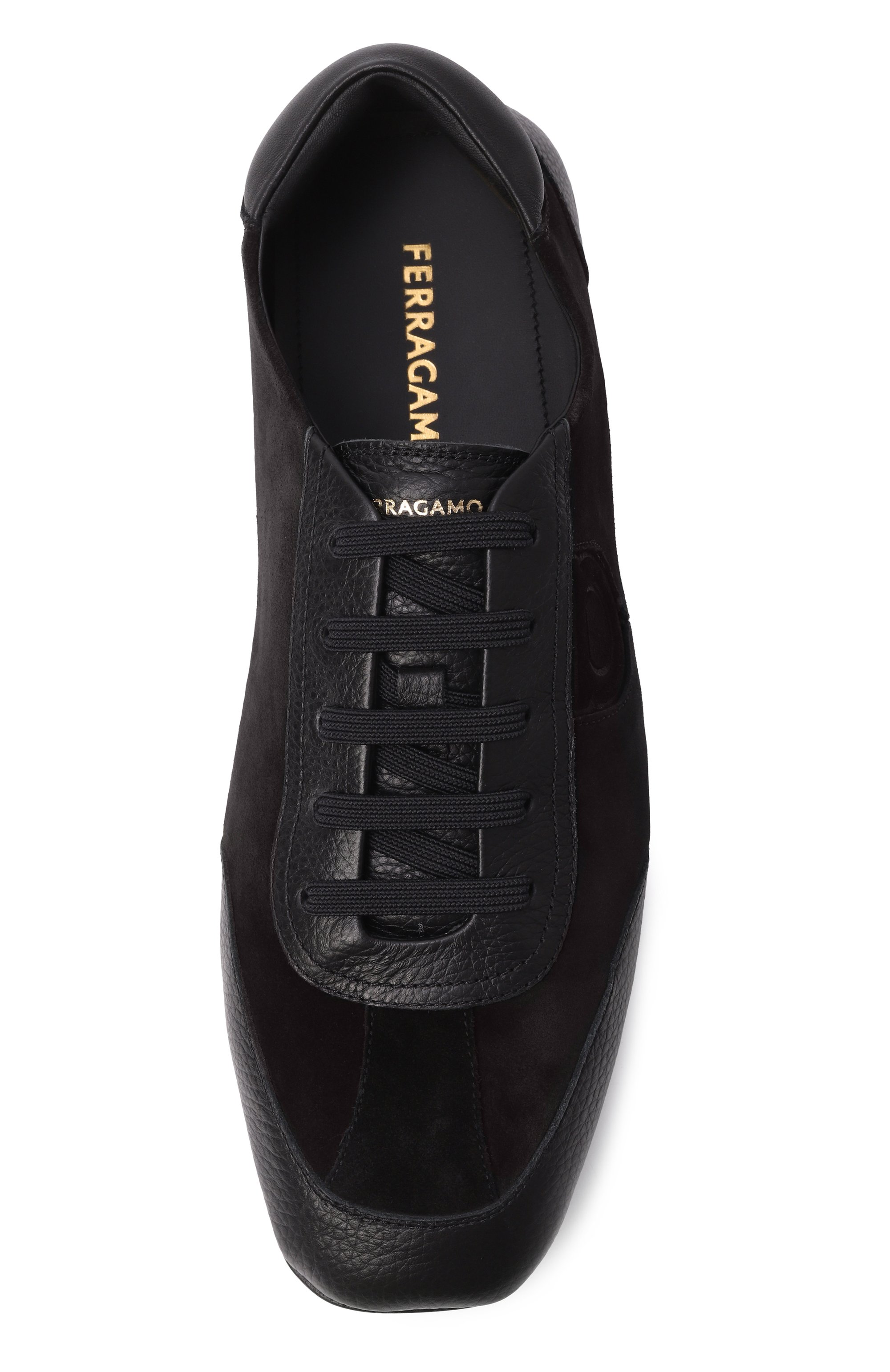 Замшевые кеды FERRAGAMO, арт. 029848/784466, фото 6