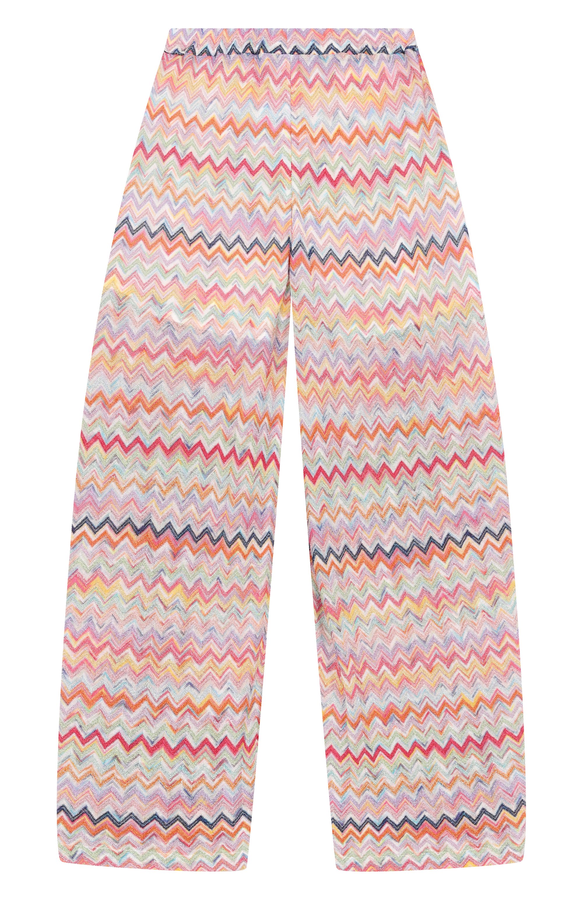 Брюки из вискозы MISSONI разноцветного цвета по цене 43550 руб., арт. MY6A40/Q0107_001, фото 2 Брюки из вискозы MISSONI, арт. MY6A40/Q0107_001, фото 2