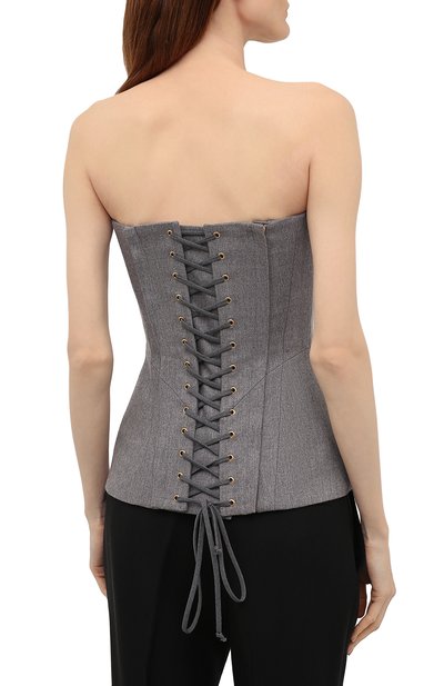 Шерстяной топ BALMAIN, арт. VF0AC005/W128, фото 4