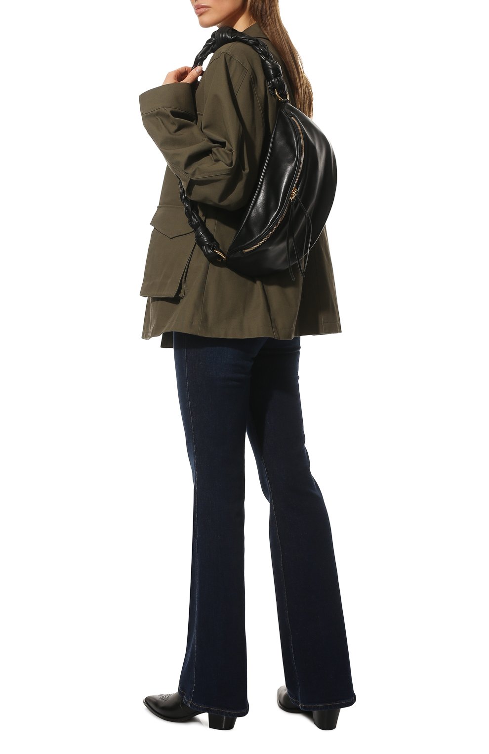 Поясная сумка knotted moon medium JIL SANDER, арт. JSPU855642-WUB01045N, фото 3