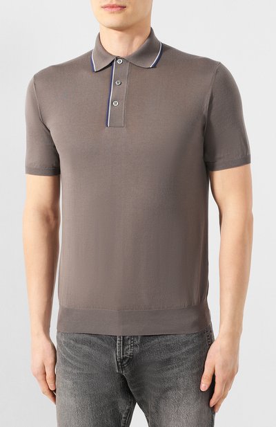 Хлопковое поло LORO PIANA, арт. FAL1504, фото 3