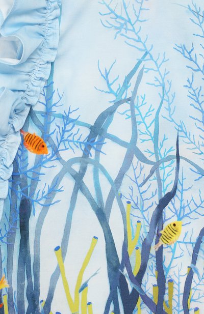 Хлопковый топ IL GUFO, арт. P19CC058C4048/2A-4A, фото 3