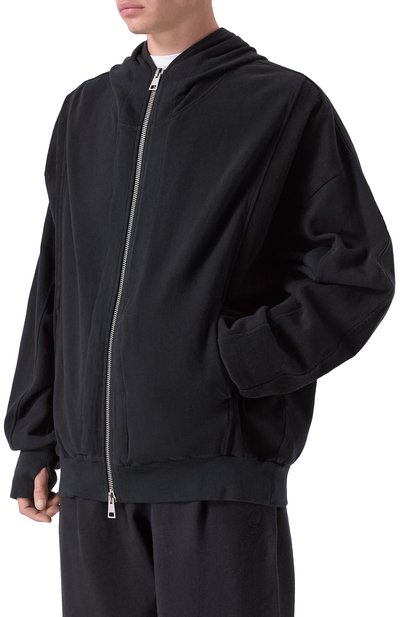 Хлопковая толстовка ANDREA YA'AQOV, арт. 25MFED61/C0TT0N, фото 3