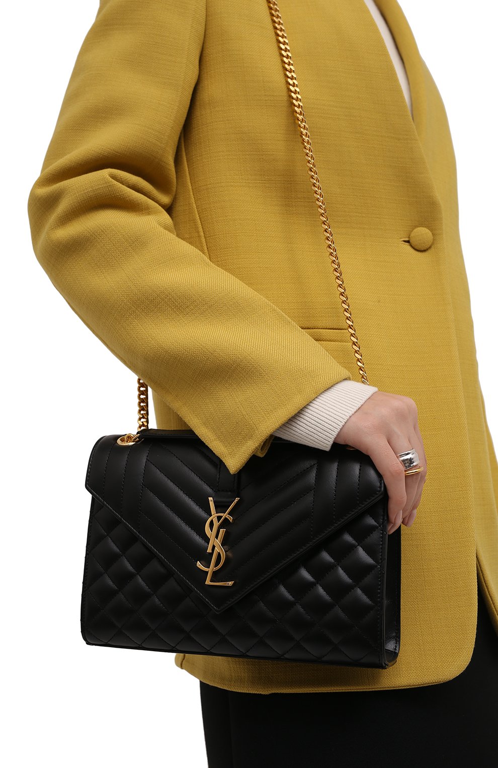 Сумка classic monogram medium SAINT LAURENT, арт. 600185/007S1, фото 2