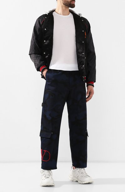 Хлопковая футболка VALENTINO, арт. SV3MG02D5GT, фото 2