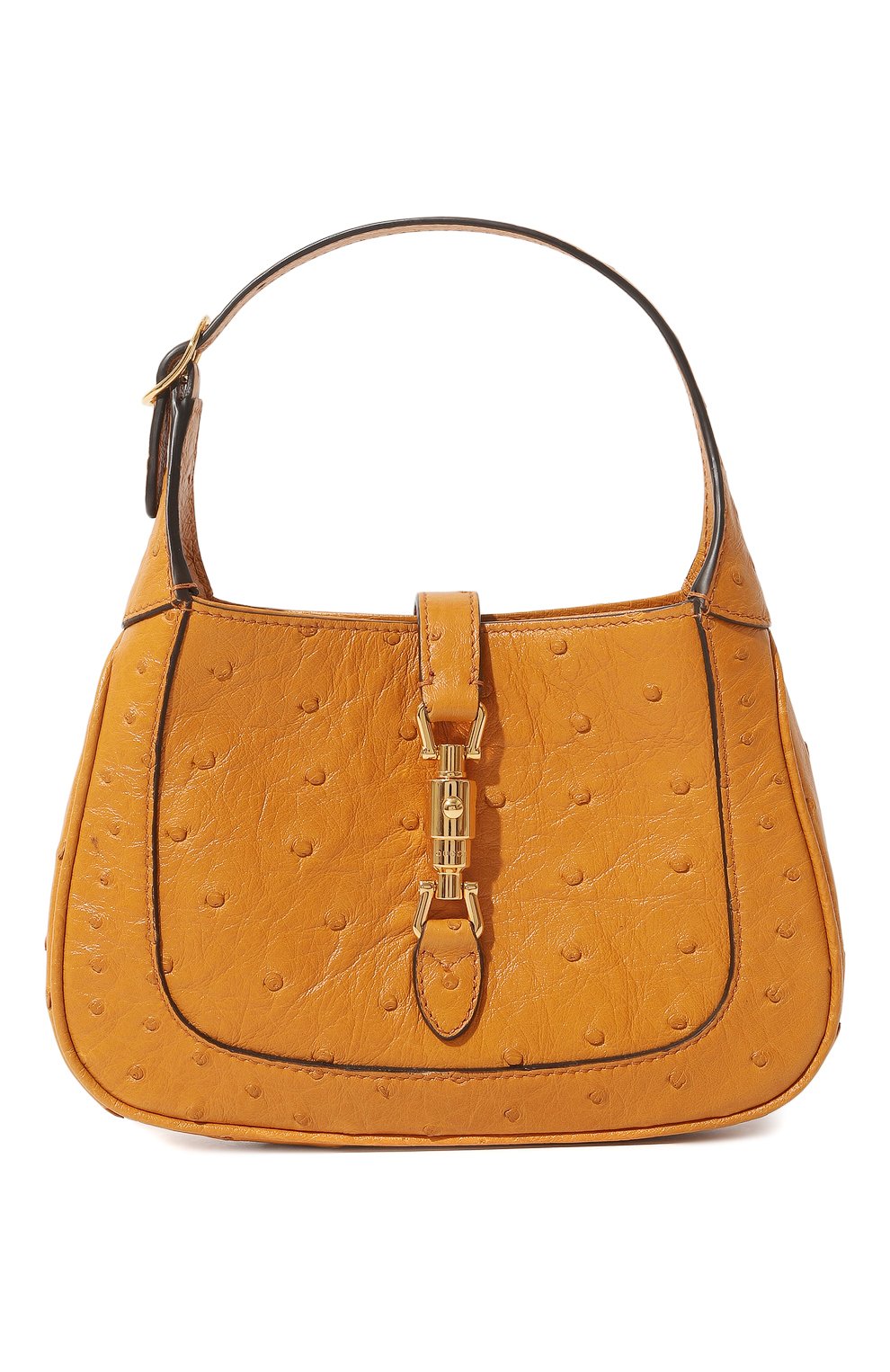 Сумка jackie 1961 mini из кожи страуса GUCCI, арт. 637091 EY00G, фото 1