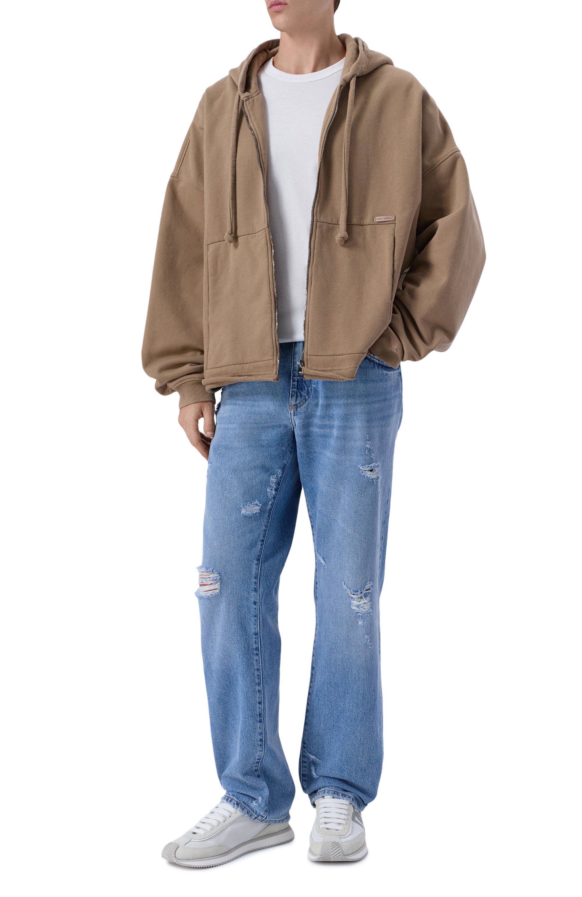 Комбинированные кроссовки dg cushion DOLCE & GABBANA, арт. CS2288/A5355, фото 2