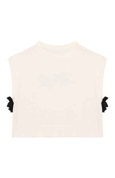 Хлопковый жилет PHILOSOPHY DI LORENZO SERAFINI KIDS, арт. I9E308/5045/4-10, фото 2