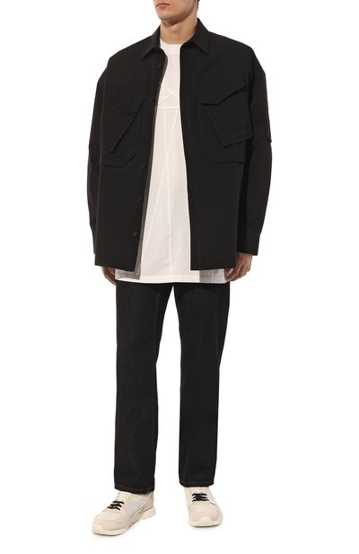 Комбинированные кроссовки EMPORIO ARMANI, арт. X4X537/XN730, фото 2