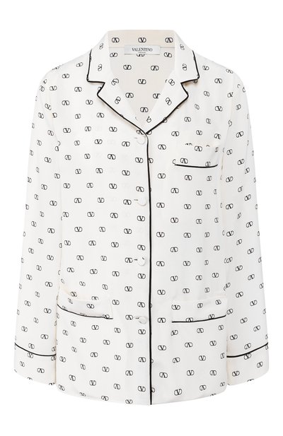 Женская шелковая рубашка VALENTINO, арт. SB3AB0Y64NJ