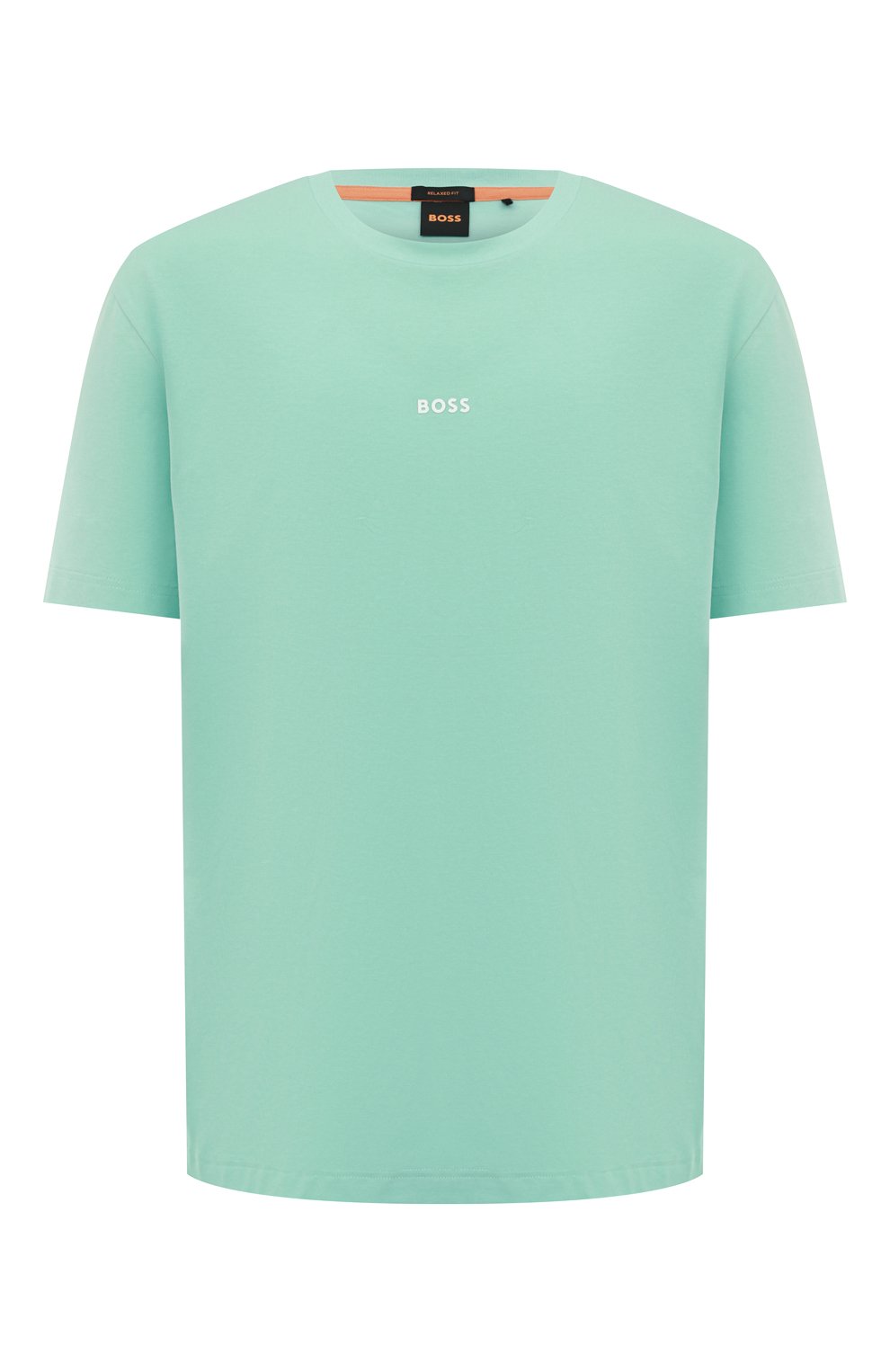 Хлопковая футболка BOSS ORANGE, арт. 50473278, фото 1