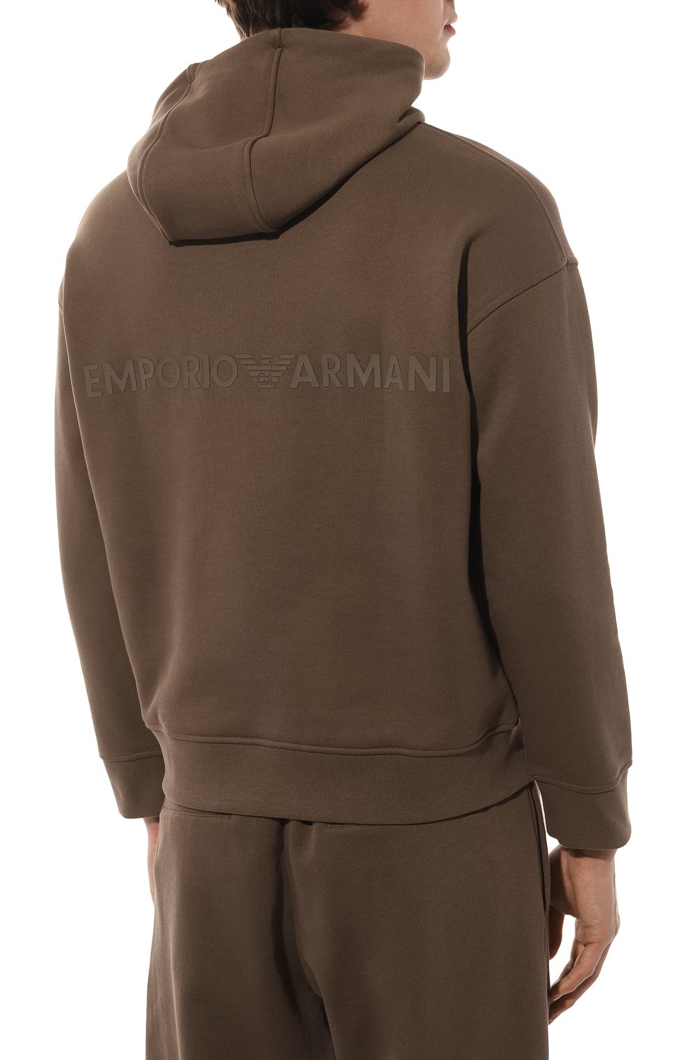 Хлопковое худи EMPORIO ARMANI, арт. 3R1MDN/1JWPZ, фото 4