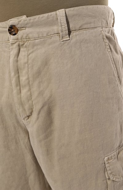 Льняные шорты MC2 SAINT BARTH, арт. STBM/R0DI/04434F, фото 5