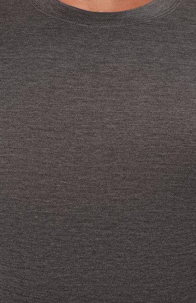 Футболка из шелка и хлопка BRUNELLO CUCINELLI, арт. MH8361308W, фото 5