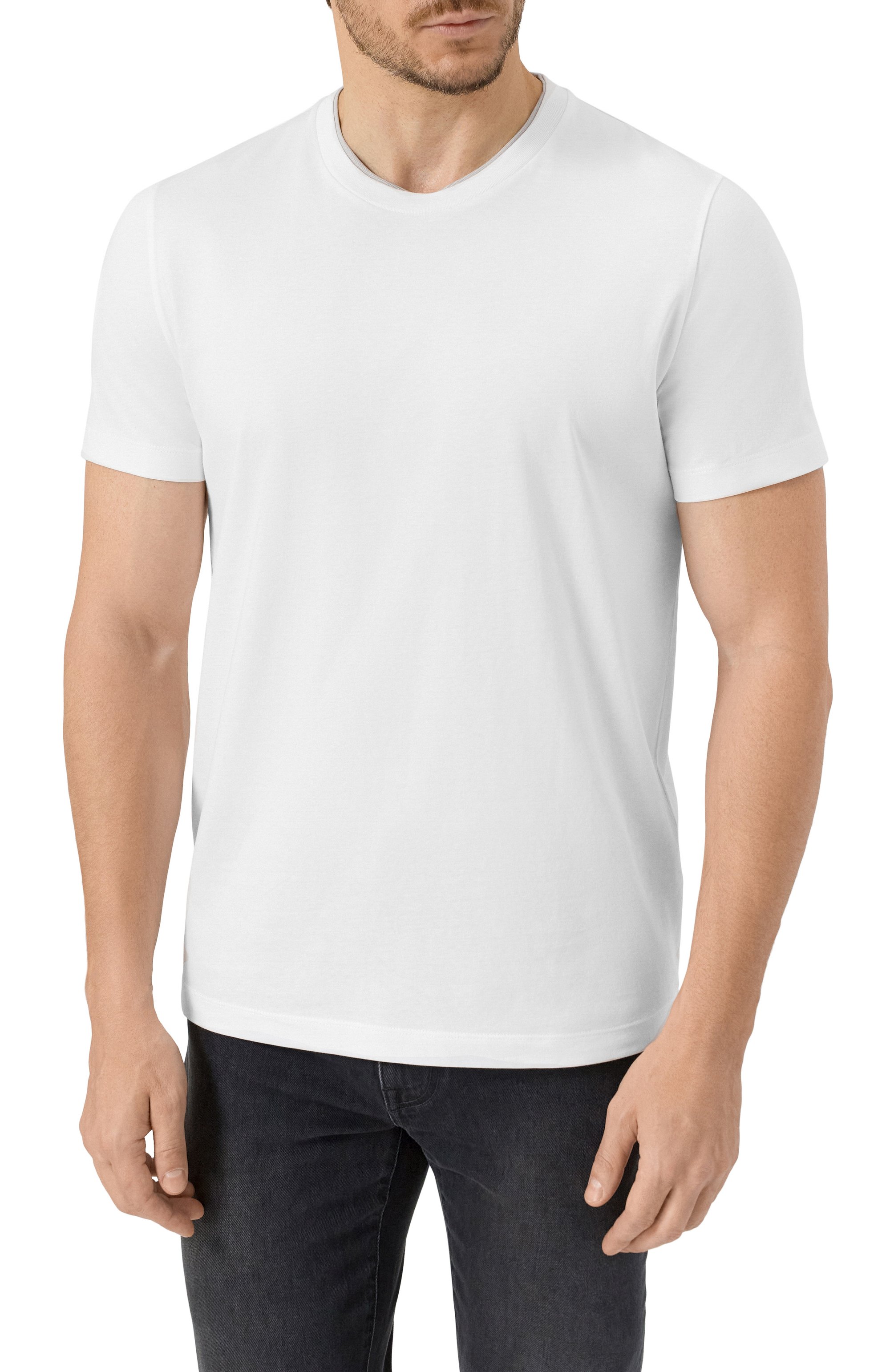 Хлопковая футболка CORNELIANI, арт. 26G571-2625022, фото 3