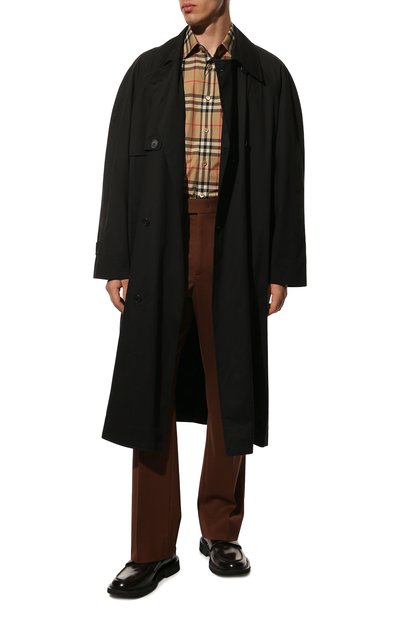 Хлопковая рубашка BURBERRY, арт. 8020863, фото 2