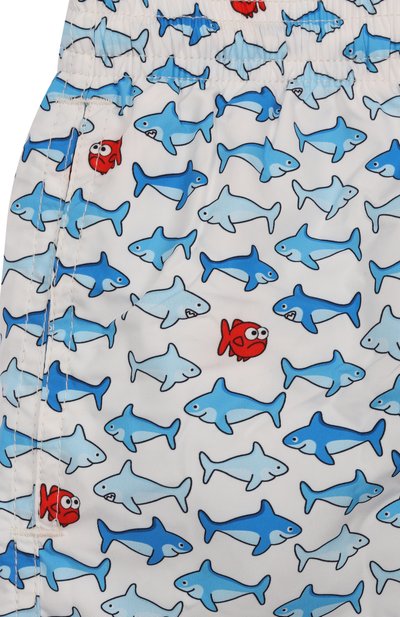 Плавки-шорты MC2 SAINT BARTH белого цвета по цене 9900 руб., арт. STBK JEAN LIGHTING/JEA0004, фото 3 Плавки-шорты MC2 SAINT BARTH, арт. STBK JEAN LIGHTING/JEA0004, фото 3