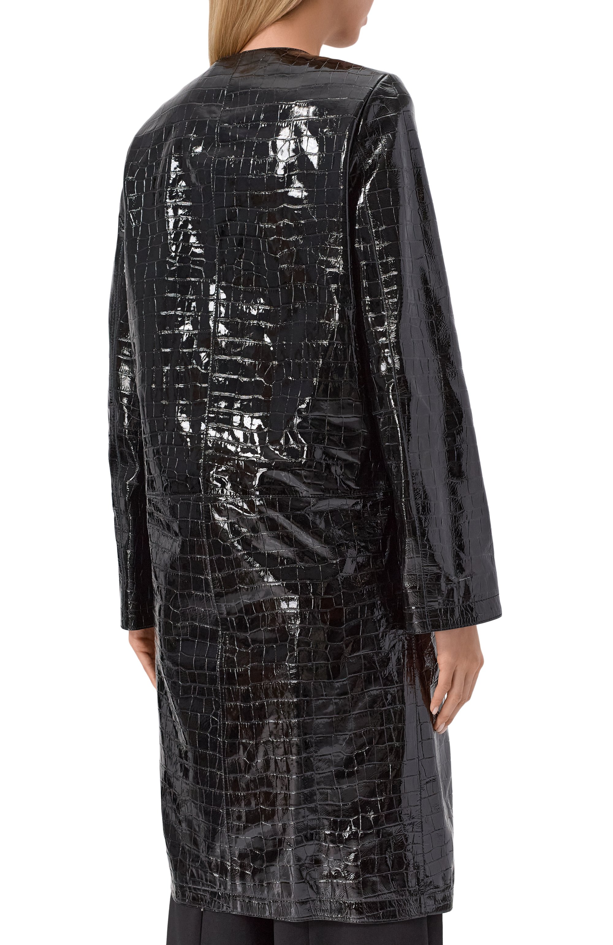 Кожаное пальто TOTEME, арт. 252-WR00219-LE0129, фото 4