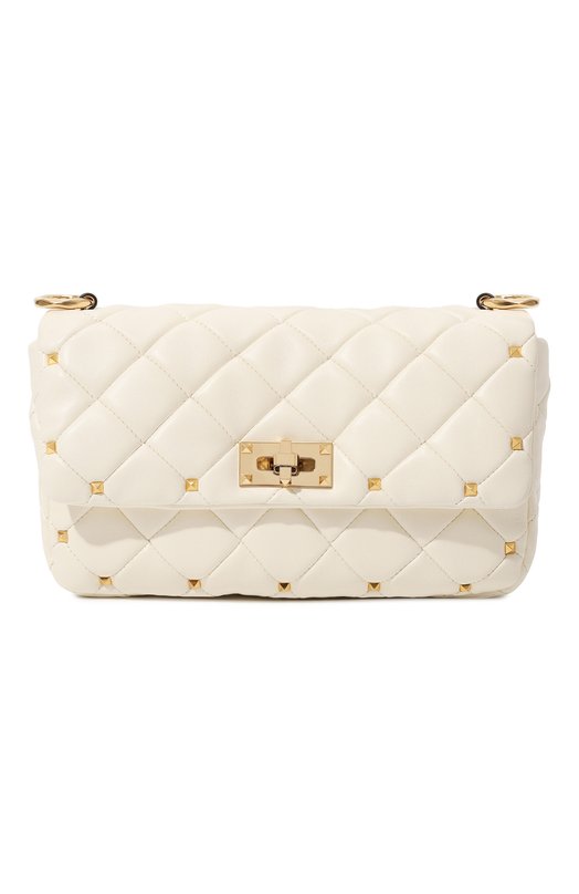 Сумка Rockstud Spike small  Valentino 5W2B0Q04/IGX Кремовый 5W2B0Q04/IGX