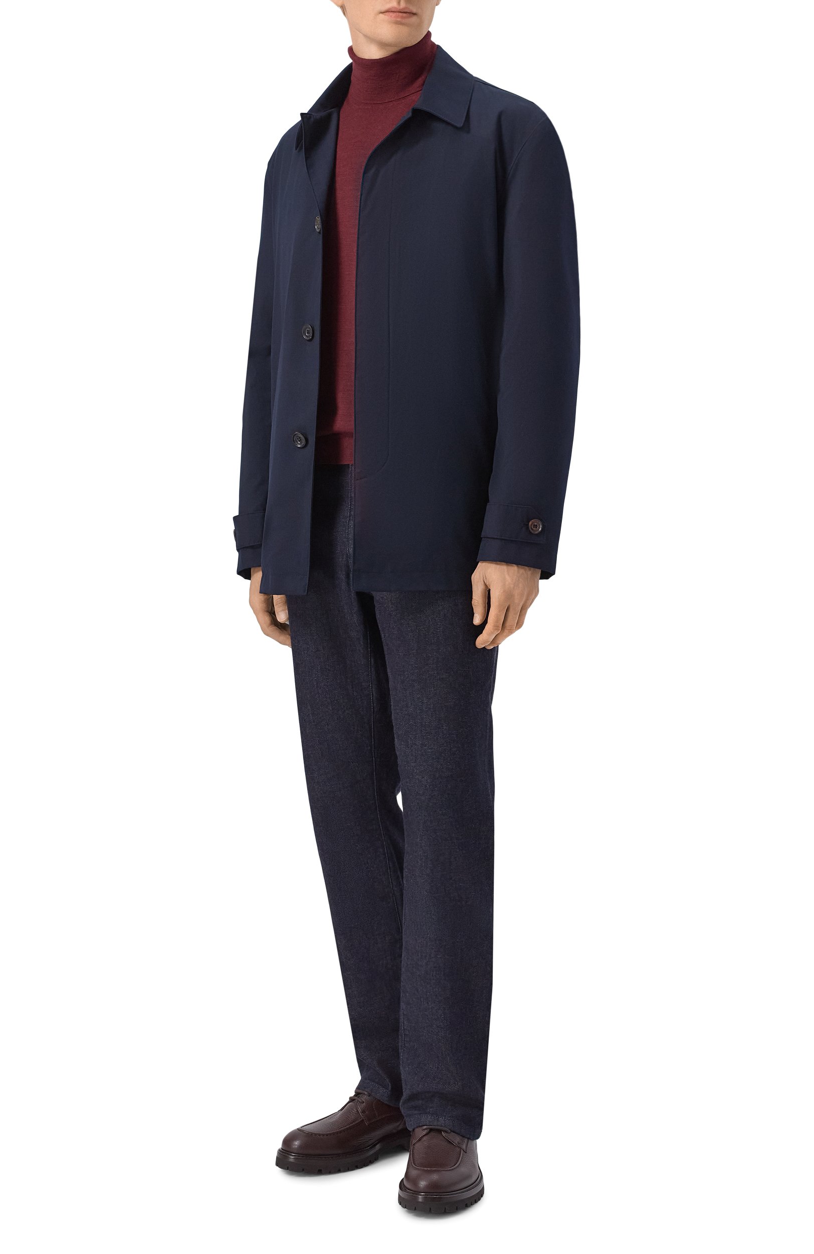 Куртка CORNELIANI темно-синего цвета по цене 118000 руб., арт. 2825G1/2A20141, фото 2 Куртка CORNELIANI, арт. 2825G1/2A20141, фото 2
