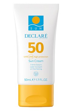 Универсальный солнцезащитный крем spf50 для ежедневного использования (50ml) DECLARE бесцветного цвета, арт. 11805 | Фото 1 (Обьем косметики: 100ml; Назначение: Для тела, Для лица; SPF фильтр: Высокий (35-50+); Тип продукта: Кремы)