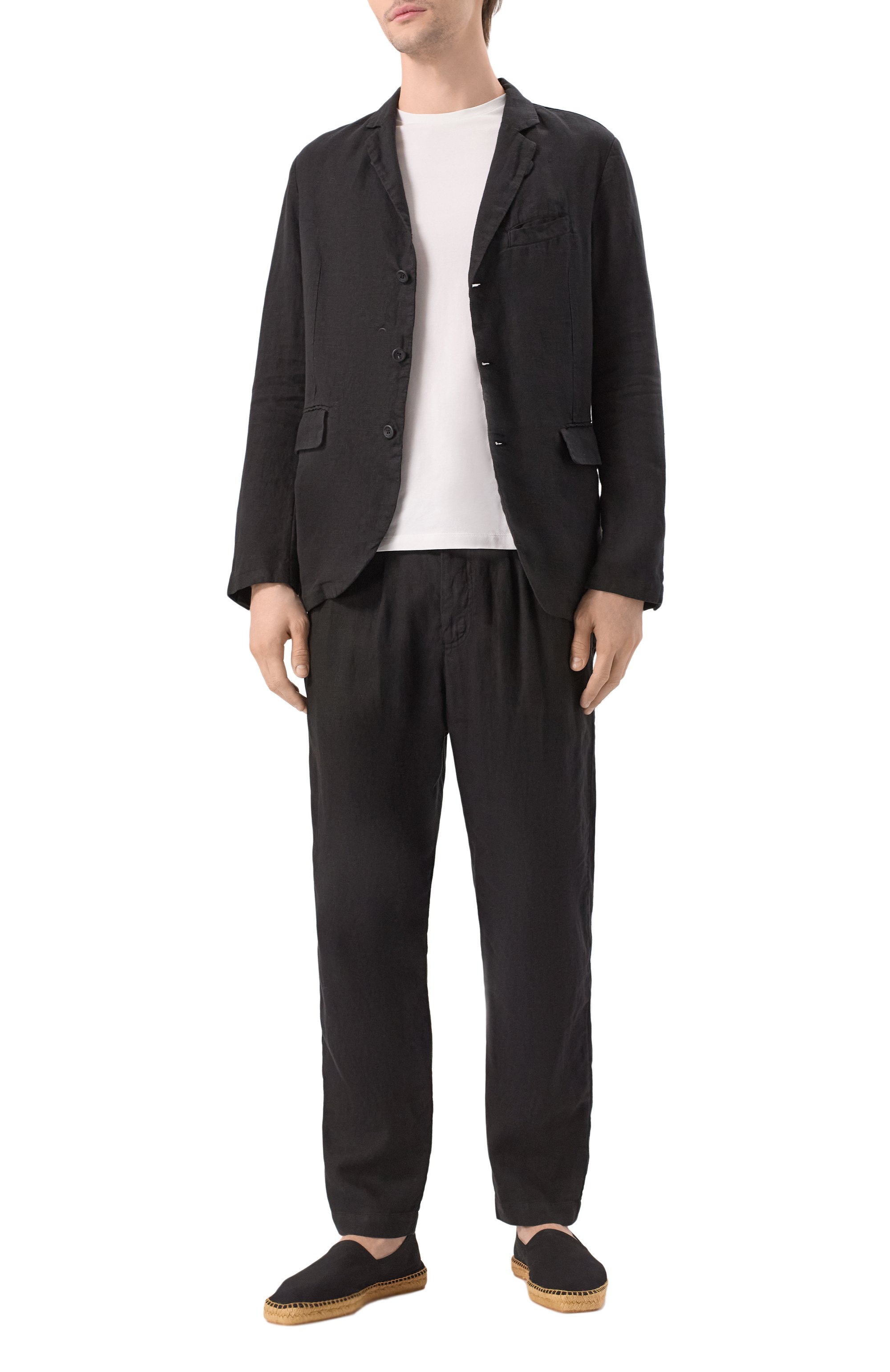 Льняные брюки HANNES ROETHER, арт. PA21PER.602/, фото 2