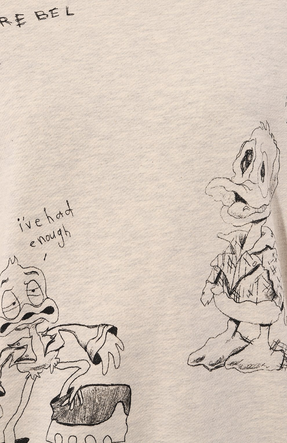 Хлопковый свитшот DOMREBEL светло-серого цвета по цене 37150 руб., арт. QUACK/SWEATSHIRT, фото 5 Хлопковый свитшот DOMREBEL, арт. QUACK/SWEATSHIRT, фото 5
