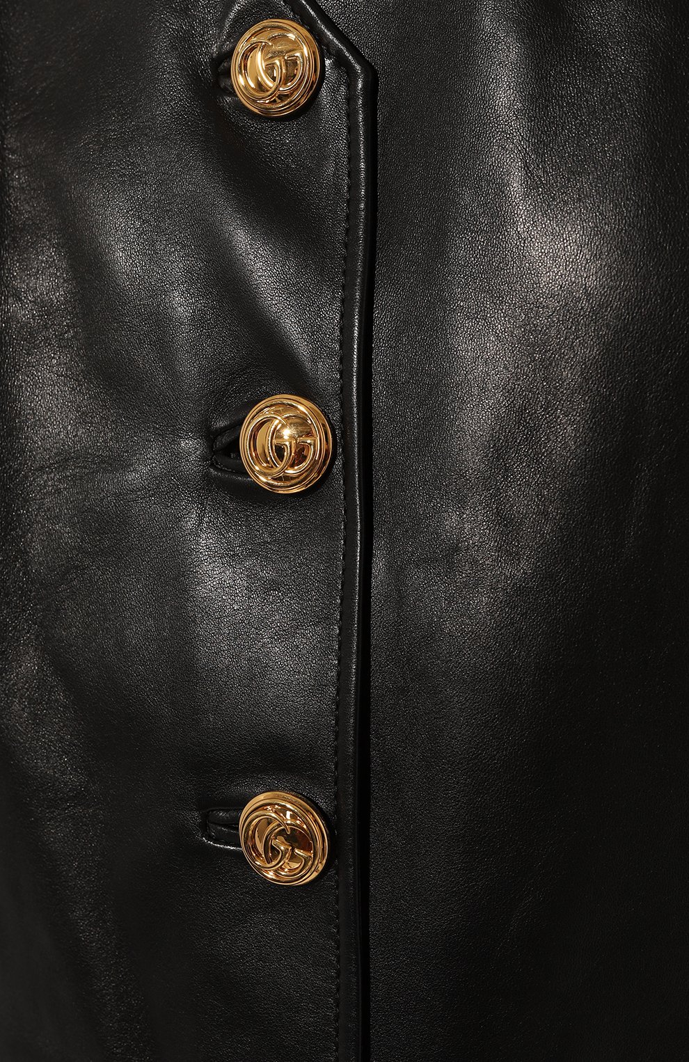 Кожаный жилет GUCCI, арт. 651194 XN336, фото 5