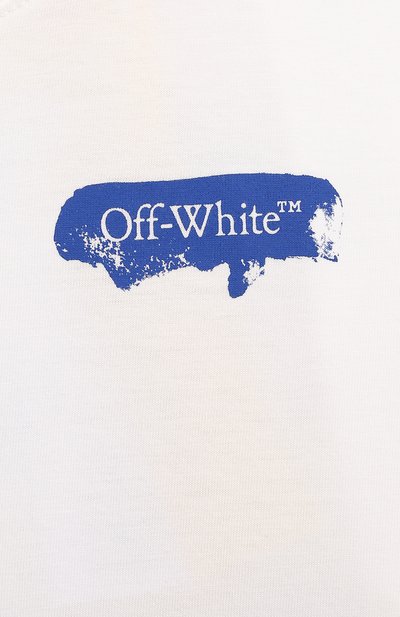 Хлопковая футболка OFF-WHITE, арт. 0BAA002S24JER006/4-10, фото 3