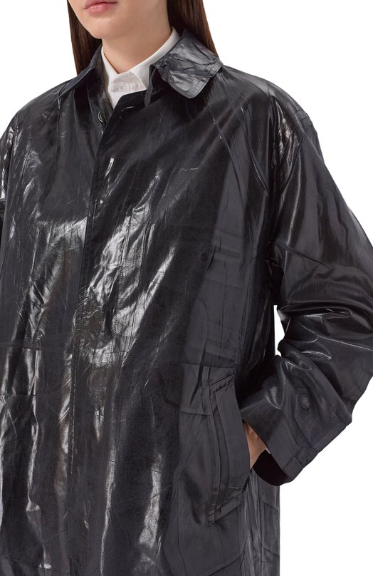 Плащ Maison Margiela S29AH0173/M35137 Чёрный  S29AH0173/M35137 Фото 5