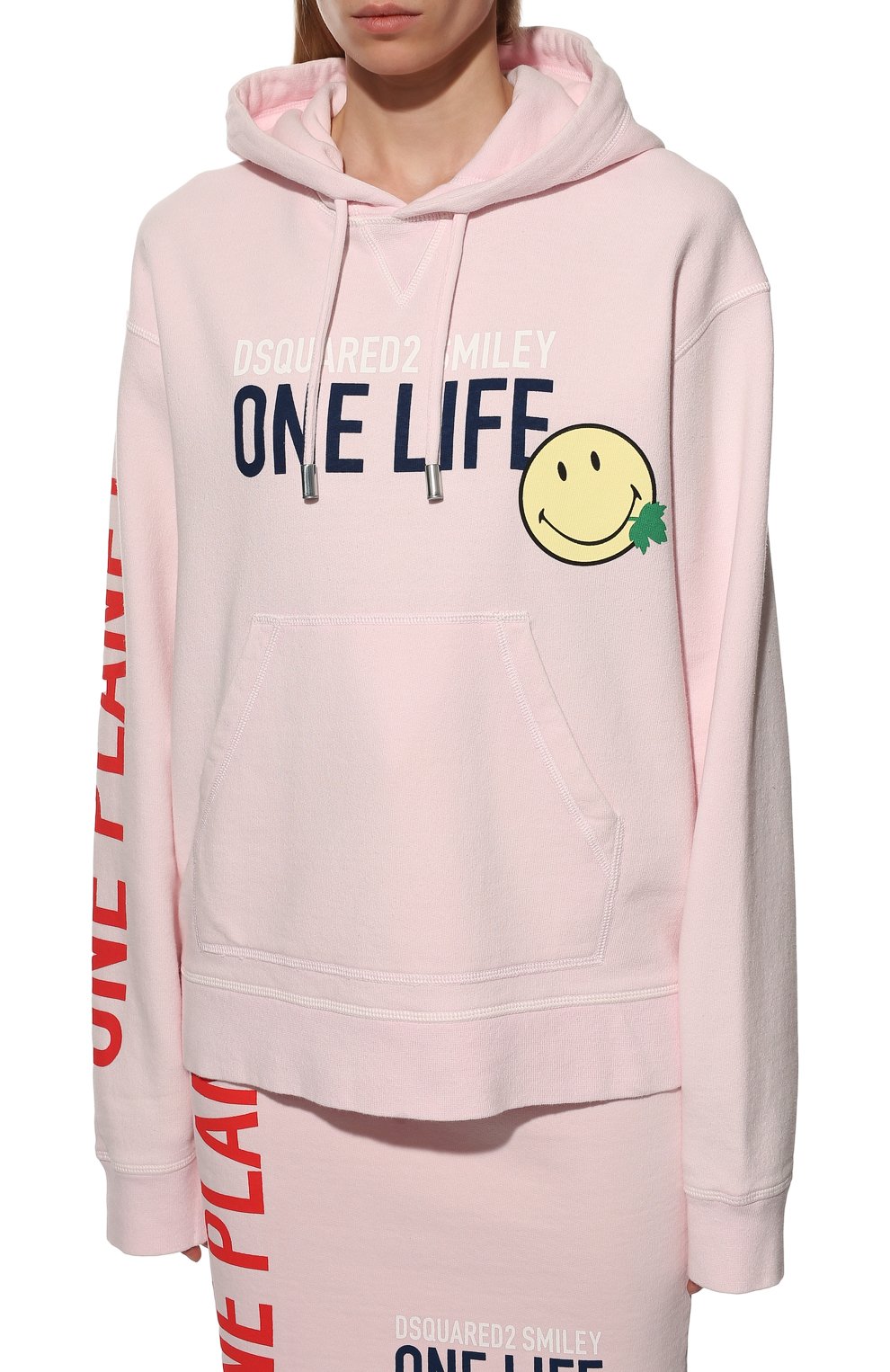 Хлопковый свитшот dsquared2 x smiley DSQUARED2, арт. S73GU0086/S25535, фото 3