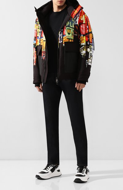 Джинсы HELMUT LANG темно-синего цвета по цене 29950 руб., арт. I09DM208, фото 2 Джинсы HELMUT LANG, арт. I09DM208, фото 2