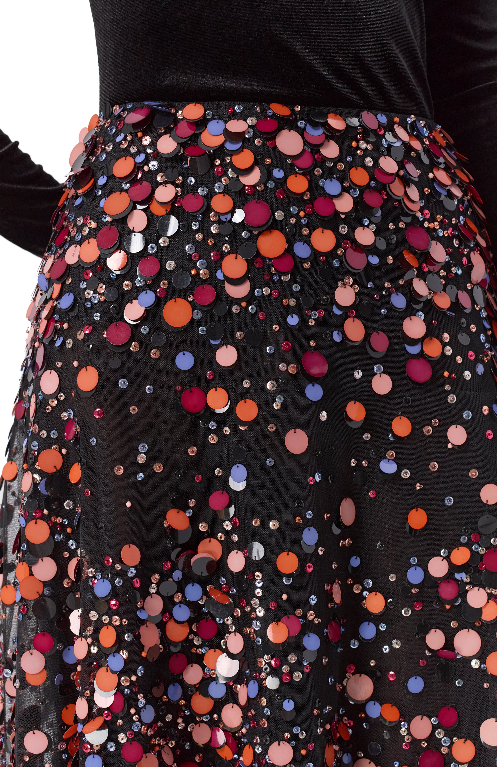 Юбка ELIE SAAB черного цвета по цене 843000 руб., арт. SK213NP25/BE038, фото 5 Юбка ELIE SAAB, арт. SK213NP25/BE038, фото 5