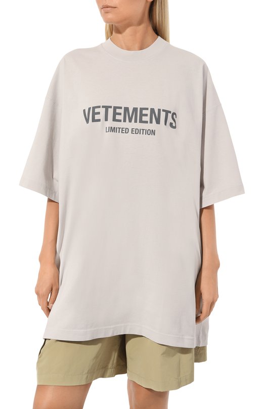 фото Хлопковая футболка vetements