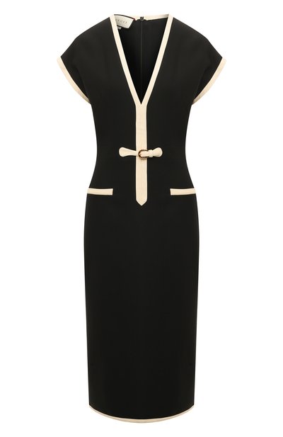 Женское платье из шерсти и шелка GUCCI, арт. 601918 ZAD88