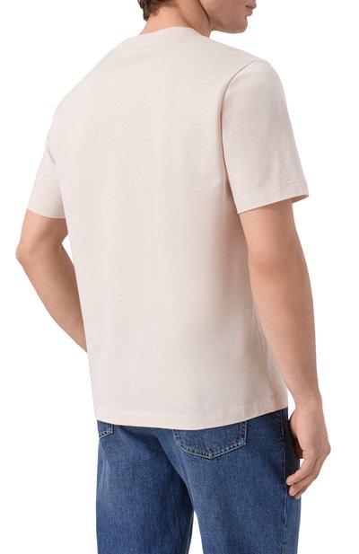 Хлопковая футболка CORNELIANI, арт. 27G593/2725051_001, фото 4