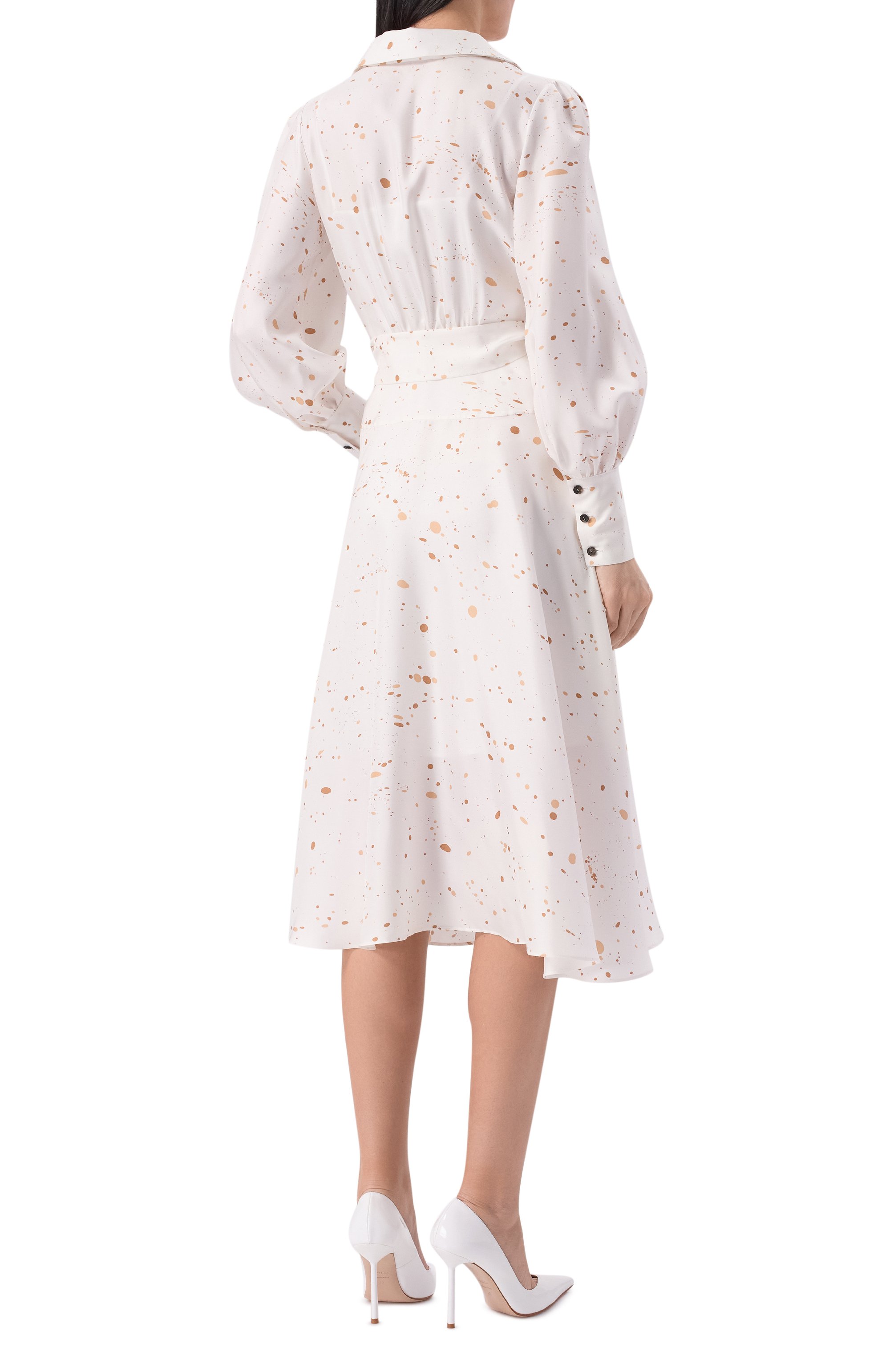 Шелковое платье KITON, арт. D61301K0999G04, фото 3