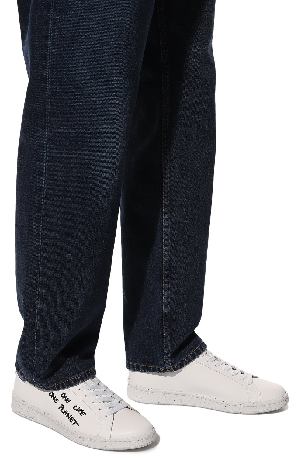 Кожаные кеды one life boxer DSQUARED2, арт. SNM0175 05705998, фото 3