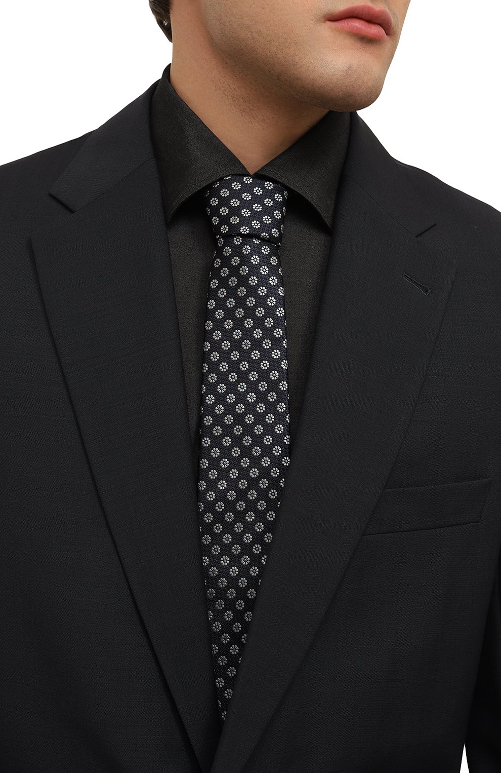 Шелковый галстук CANALI, арт. 18/HJ03987, фото 2