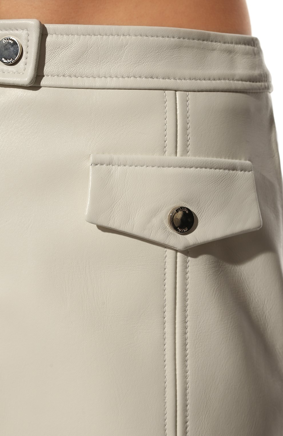 Кожаная юбка DROME, арт. DPD7142P/D2149P, фото 5